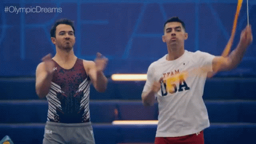 Olympic Dreams Featuring Jonas Brothers GIF