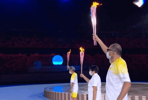 Olympic Paralympic Torch Lighting Games GIF