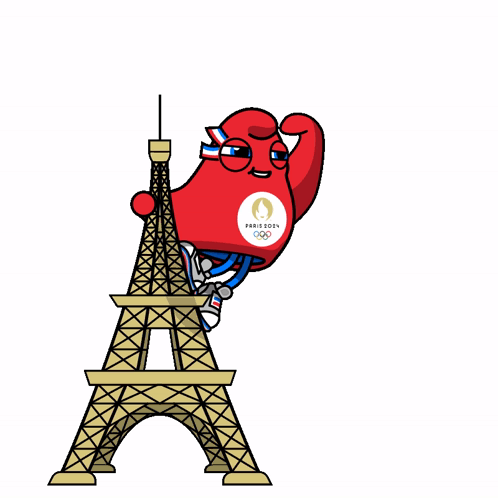Olympic Rings Pyhrge On Eiffel Tower GIF