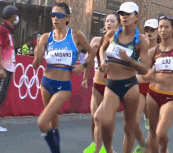 Olympic Speed Walking Competition GIF