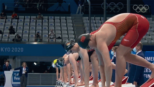 Olympics East Grand Rapid Swimmer GIF