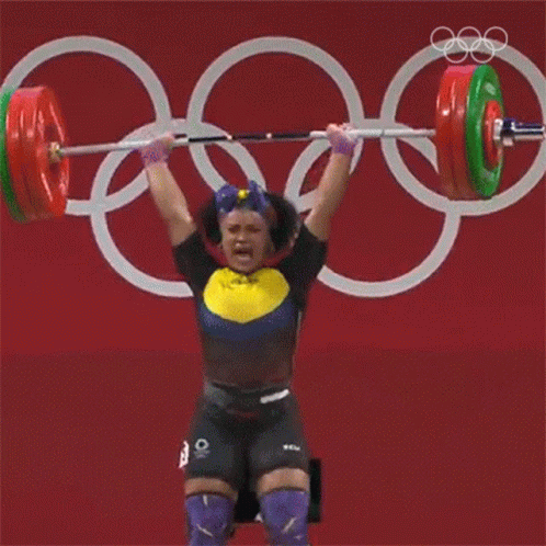 Olympics Games Weightlifting GIF