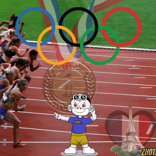 Olympics Gold Spirit GIF