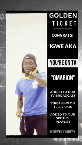 Omarion Golden Ticket Snap GIF