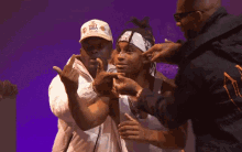 Omarion Posing For A Picture GIF