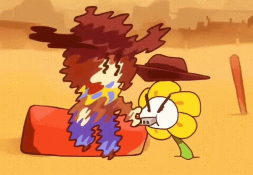 Omega Flowey Frenzied Attack GIF