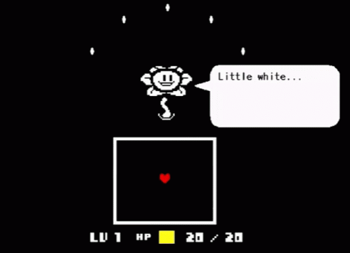 Omega Flowey Game Play Black Screen GIF