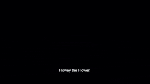Omega Flowey Smiley Face Dancing GIF