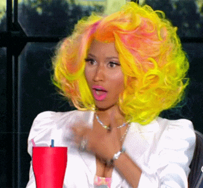 Omg Amazed Nicki Minaj Meme GIF