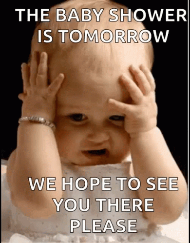 Omg Baby Shower GIF