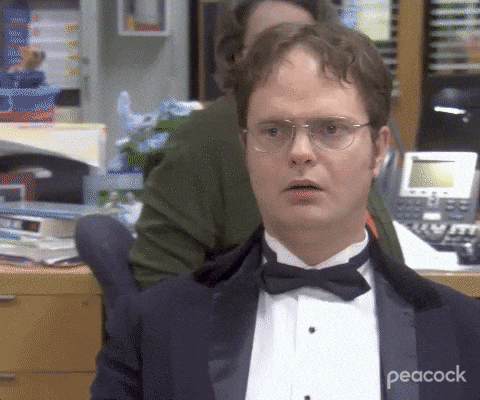 Omg Dwight Schrute The Office Meme GIF