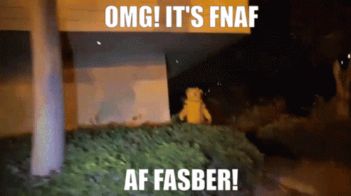 Omg Its Freddy Fazbear Meme GIF