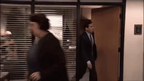 Omg Its Happening The Office Stay Fucking Calm GIF