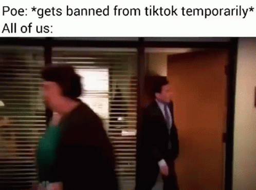 Omg Its Happening Tiktok Ban GIF