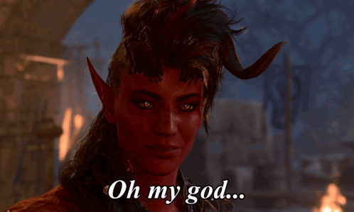 Omg Its Happening Baldur's Gate 3 Karlach GIF