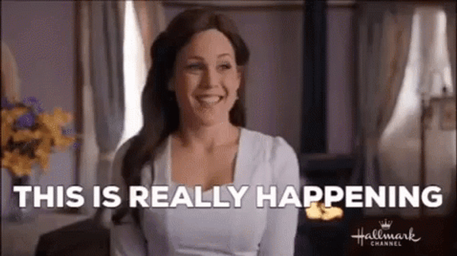 Omg Its Happening Elizabeth Wcth  GIF