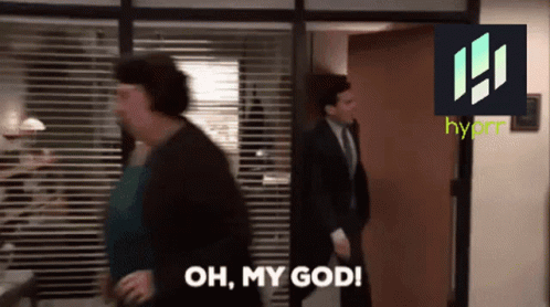 Omg Its Happening The Office Hyprr Nft GIF