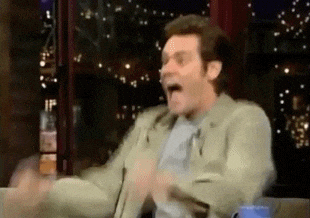 Omg Jim Carrey Surprised Getting Wild Meme GIF