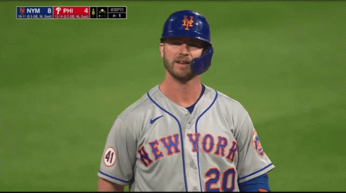 Omg Mets Ball Toss Gesture Pete Alonso GIF