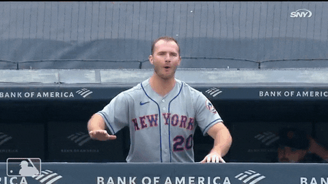 Omg New York Mets Cheering Teammates GIF
