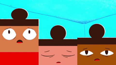 Omg Panicking Luce And The Rock GIF