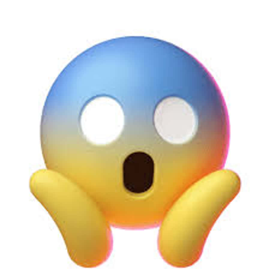 Omg Reaction In Horror Emoji GIF