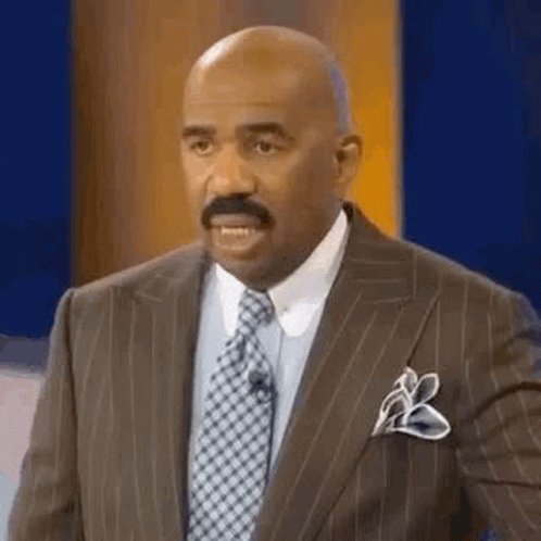 Omg Steve Harvey Stunned Meme GIF