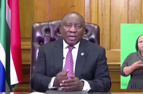 Omicron Variant Cyril Ramaphosa South Africa GIF