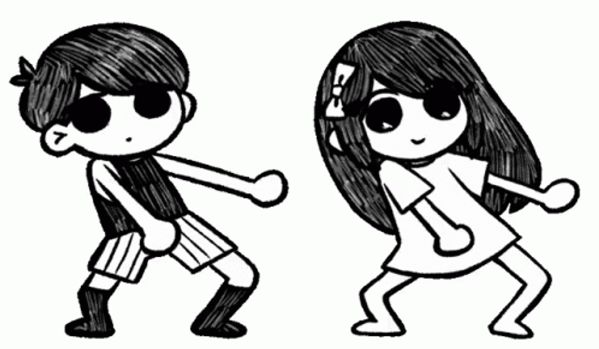 Omori And Aubrey Dancing GIF