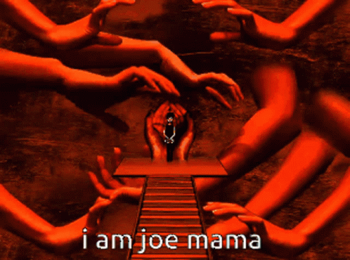 Omori Red Hands I Am Joe Mama GIF