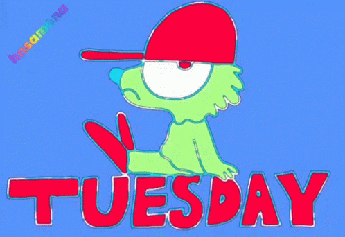 On A Tuesday Dino Side Eye GIF