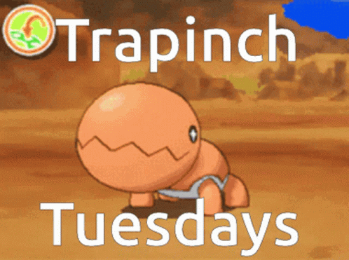 On A Tuesday Trapinch Pokemon GIF