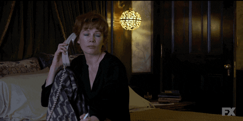 On Hold Fosse Verdon Gwen GIF