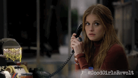 On Hold Good Girls Revolt Patti Robinson GIF