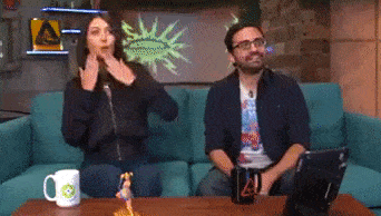 On Screen Partner Happy Dance Meme GIF