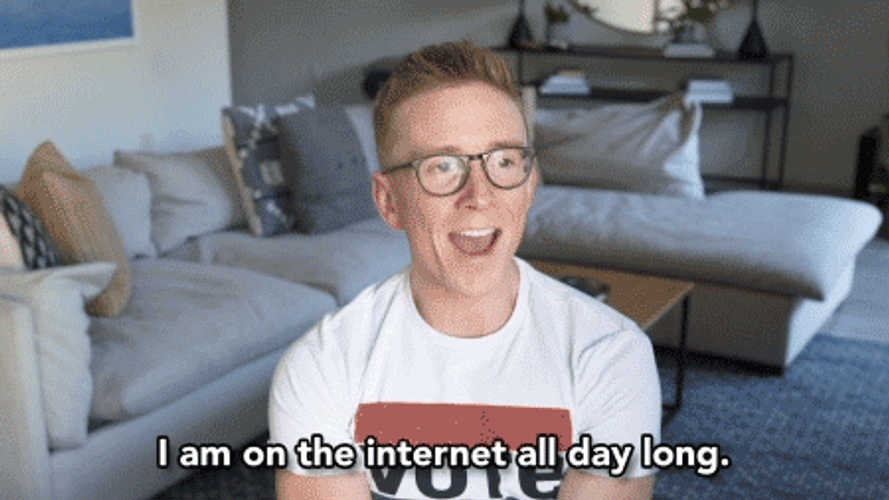 On The Internet All Day Long GIF
