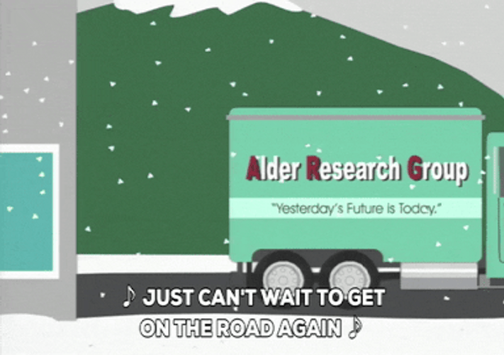 On The Road Again Truck Backing Up GIF