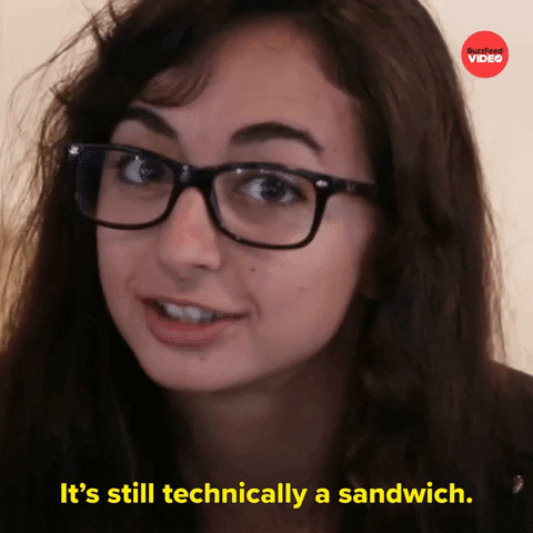 On Wednesday Technically Wiener Sandwich GIF