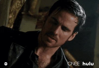 Once Upon A Time Captain Hook Eyes Closed GIF