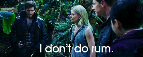 Once Upon A Time Dont Do Rum GIF