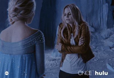 Once Upon A Time Elsa And Emma Swan GIF