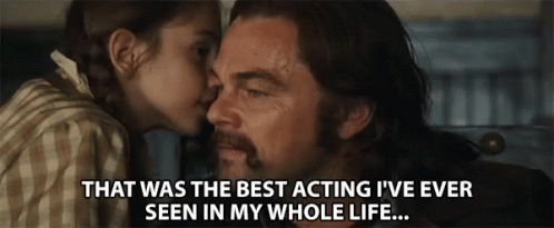 Once Upon A Time In Hollywood Best Acting GIF