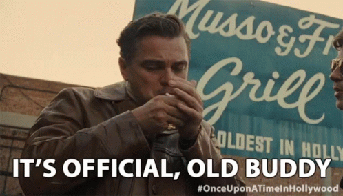 Once Upon A Time In Hollywood Has Been GIF