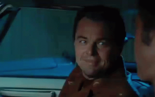 Once Upon A Time In Hollywood Leonardo Sunglasses GIF