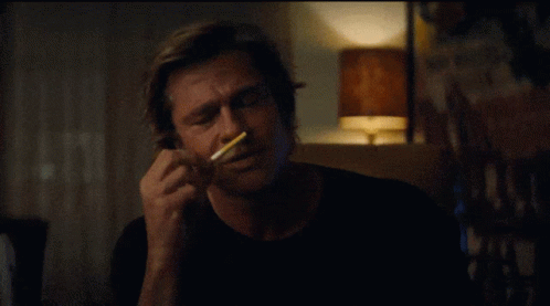 Once Upon A Time In Hollywood Smelling GIF