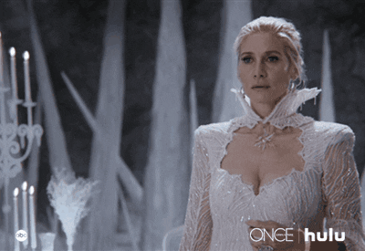 Once Upon A Time Ingrid Staring GIF