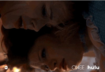 Once Upon A Time Monster Scaring Ladies GIF
