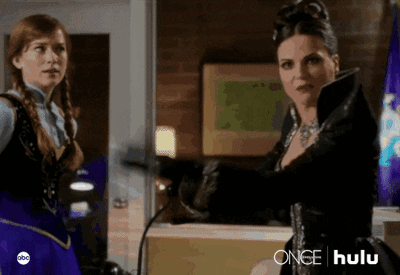 Once Upon A Time Regina Mills Anna GIF