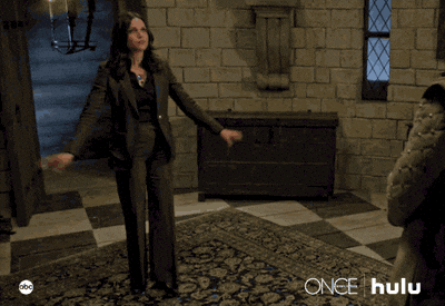 Once Upon A Time Regina Mills Changing Outfit GIF