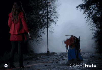 Once Upon A Time Ruby And Merida Bear GIF